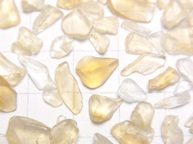 Citrine AA++ Undrilled Chips [M size] 100 grams