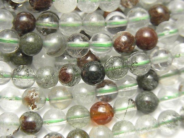 [Video] Garden Quartz AA++ Round 6mm 1strand beads (aprx.15inch / 37cm)
