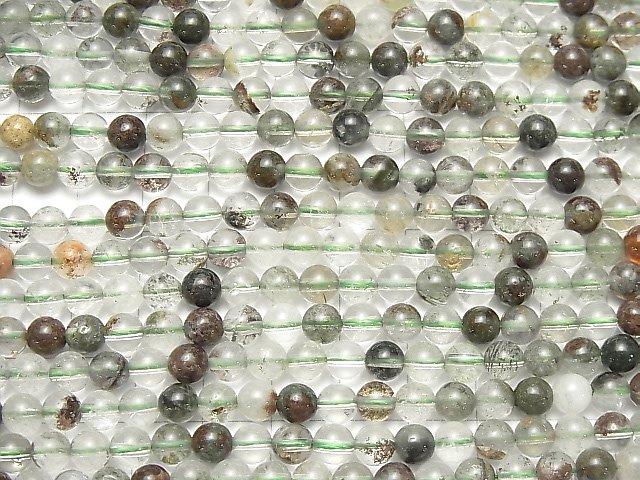 [Video] Garden Quartz AA++ Round 6mm 1strand beads (aprx.15inch / 37cm)