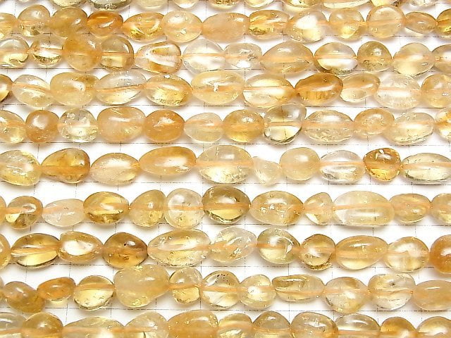 [Video]Citrine AA+ Nugget 1strand beads (aprx.15inch/37cm)