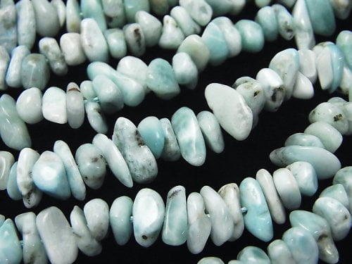 Larimar Pectolite AA+ Chips (Small Nugget ) 1strand beads (aprx.15inch/38cm)