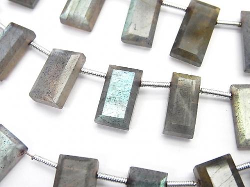 1strand $15.99Labradorite AA++ Faceted Rectangle  1strand (aprx.7inch/17cm)
