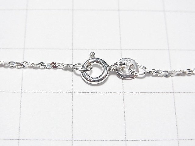 Silver925 Twist (S) Chain 1.2mm Pure Silver Finish [40cm][45cm][50cm][60cm] Necklace 1pc