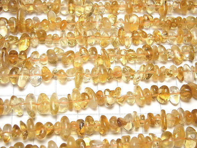 [Video]Citrine AA++ Chips (Small Nugget ) 1strand beads (aprx.15inch/37cm)