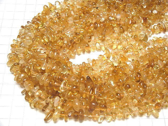 [Video]Citrine AA++ Chips (Small Nugget ) 1strand beads (aprx.15inch/37cm)