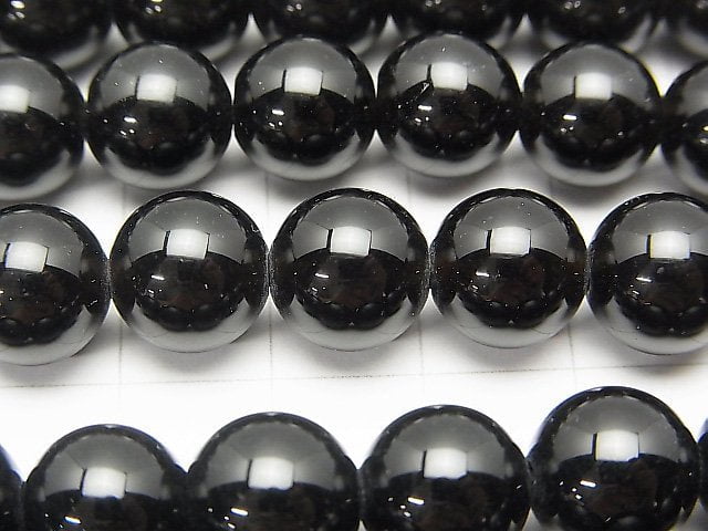 Tibetan Morion Crystal Quartz AAA Round 10mm [2mm hole] half or 1strand beads (aprx.15inch/37cm)