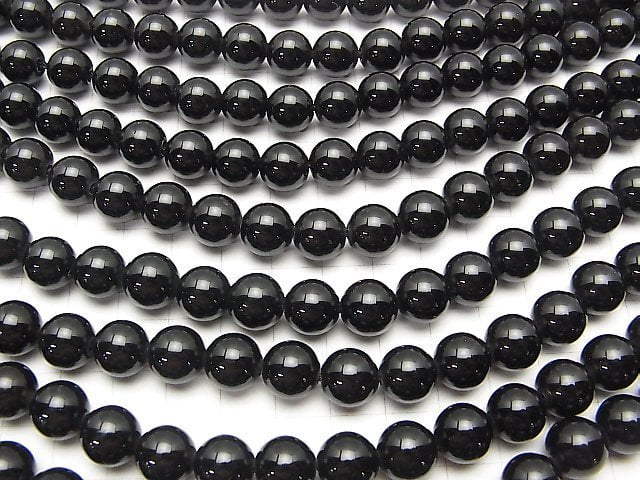 Tibetan Morion Crystal Quartz AAA Round 10mm [2mm hole] half or 1strand beads (aprx.15inch/37cm)