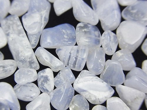 Blue Lace Agate AA Undrilled Chips [S size] 100 grams