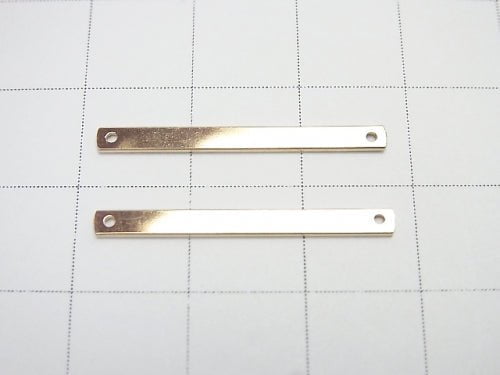 14KGF bar parts 25x2.5mm [2 holes] 1pc $3.79!