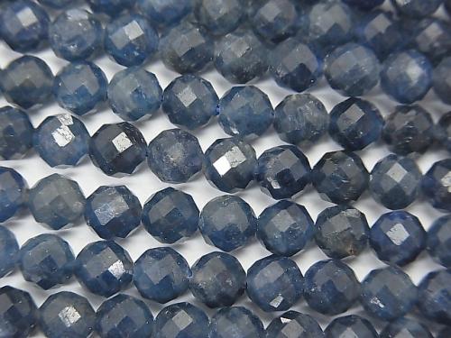 High Quality! Sapphire AA + Faceted Round 5.5mm half or 1strand (aprx.15inch / 37cm)