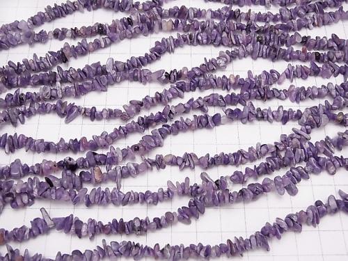 1strand $9.79! Charoite AA++ Chips (Small Nugget ) 1strand (aprx.32inch/80cm)