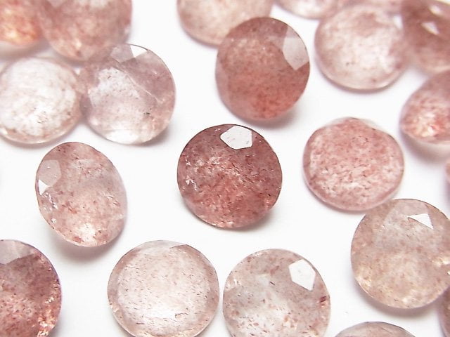 [Video] High Quality Pink Epidot AAA Undrilled Round Faceted 10x10x6mm 5pcs $11.79!