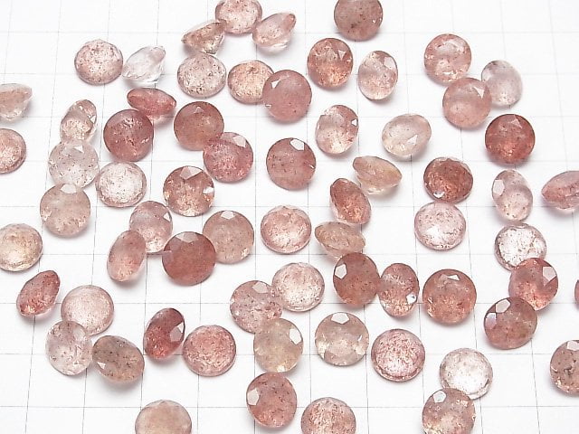 [Video] High Quality Pink Epidot AAA Undrilled Round Faceted 10x10x6mm 5pcs $11.79!