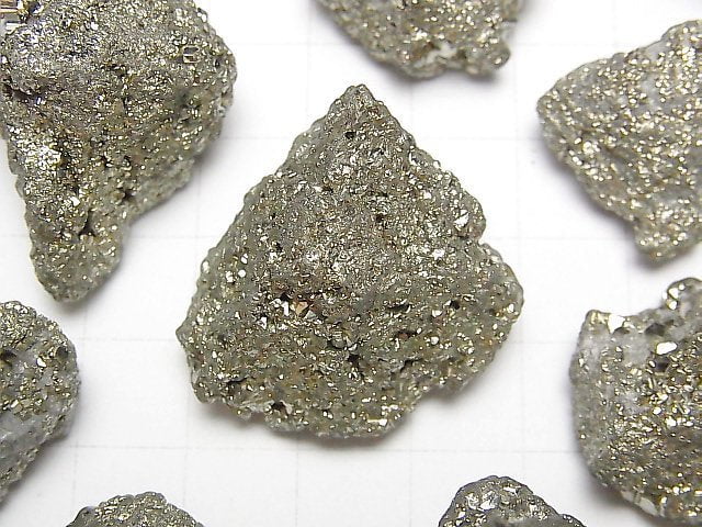 Peru Pyrite Undrilled Rough Rock Nugget (Chips) 100g