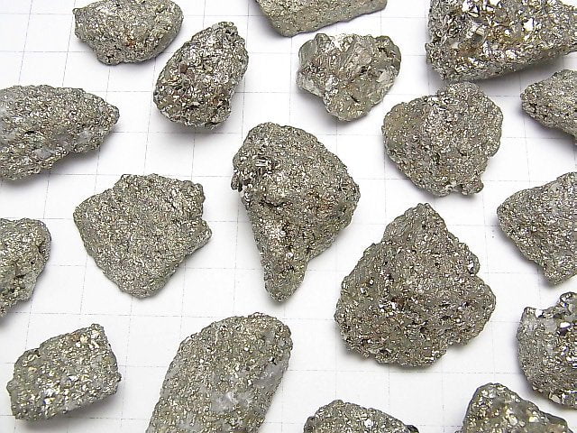 Peru Pyrite Undrilled Rough Rock Nugget (Chips) 100g
