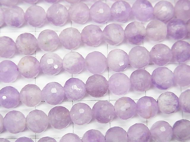 1strand $11.79! Lavender Amethyst AA ++ 128Faceted Round 6mm 1strand (aprx.15inch / 37cm)