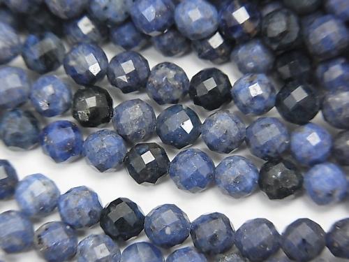 High Quality!  1strand $6.79! Dumortierite  32Faceted Round 4mm 1strand (aprx.15inch/37cm)
