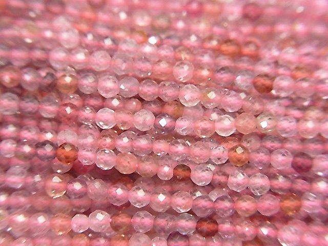 [Video]High Quality Multicolor Spinal AAA Faceted Round 2mm 1strand beads (aprx.15inch / 38cm)