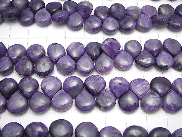 1strand $59.99Charoite AAA- Chestnut (Smooth)  1strand (aprx.8inch/20cm)