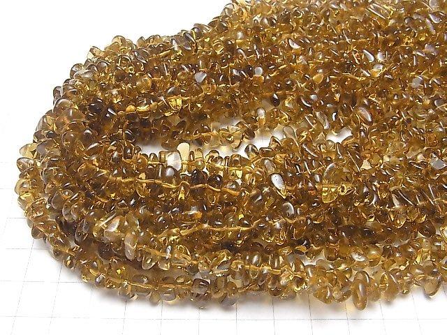 [Video] High Quality Beer Crystal Quartz AAA Chips (Small Nugget) 1strand beads (aprx.15inch / 38cm)