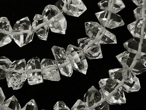 NY Herkimer Diamond AAA Rough Rock [XXL size] 1strand beads (aprx.6inch / 15cm)