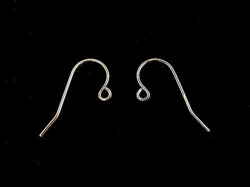 14KGF Earwire 20.5x10mm 1pair (2 pieces)