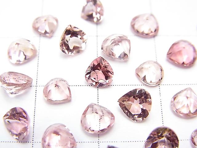 High Quality Pink Tourmaline AAA Undrilled Chestnut Faceted 5x5mm 4pcs $19.99!