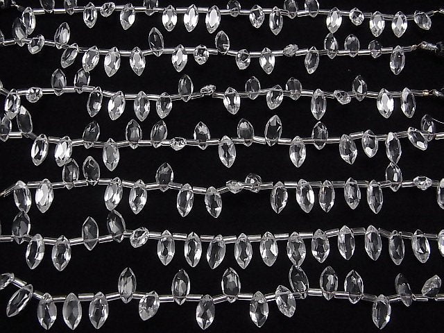 [Video] 1strand $15.99! High Quality Crystal AAA Marquise Faceted 12x6x4mm 1strand (18pcs)