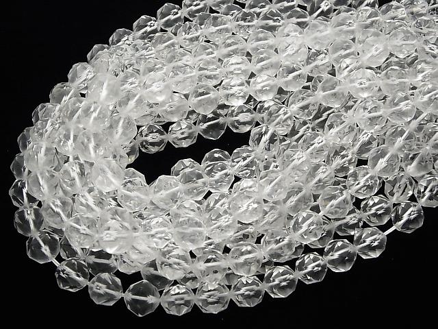 Crystal AAA- Star Faceted Round 12mm half or 1strand (aprx.15inch / 36cm)