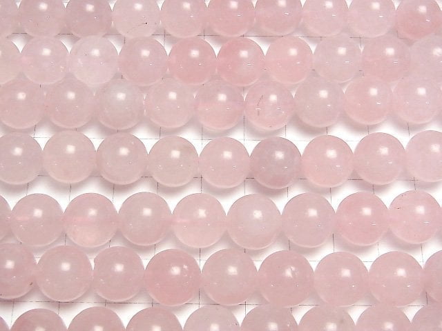 [Video]Rose Quartz AA++ Round 12mm half or 1strand beads (aprx.15inch/37cm)
