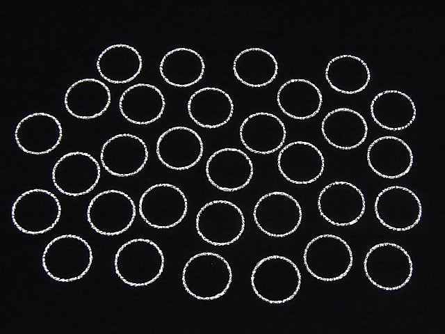 Silver925 Jump Ring (closed type) laser cut [7mm][9.5mm][12.5mm][16.5mm][21.5mm] 5pcs
