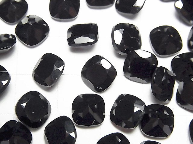 High Quality Black Spinel AAA Undrilled Square Faceted 8x8mm 5pcs $8.79!
