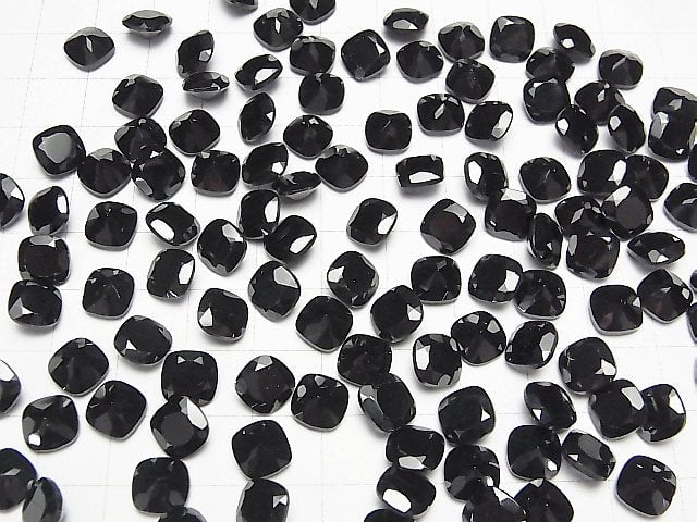 High Quality Black Spinel AAA Undrilled Square Faceted 8x8mm 5pcs $8.79!