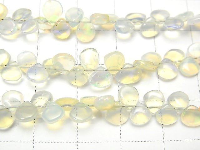 [Video] High Quality Ethiopia Opal AA++ Chestnut (Smooth) half or 1strand beads (aprx.7inch / 18cm)