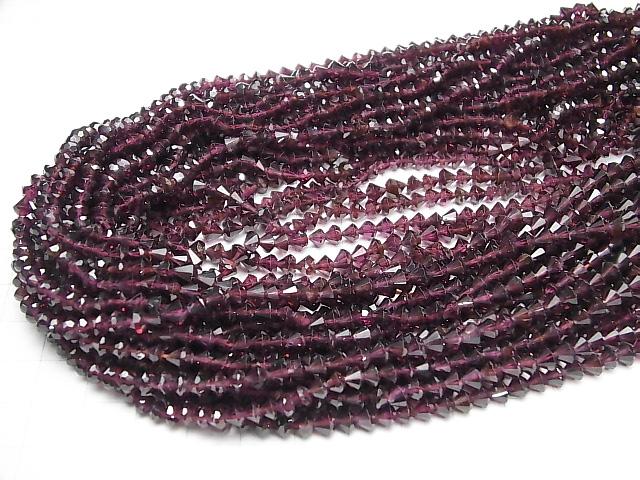 1strand $9.79! India Garnet AAA- Faceted Drop 1strand (aprx.14inch / 34cm)