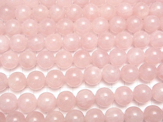 [Video] Rose Quartz AA++ Round 14mm half or 1strand beads (aprx.15inch / 37cm)