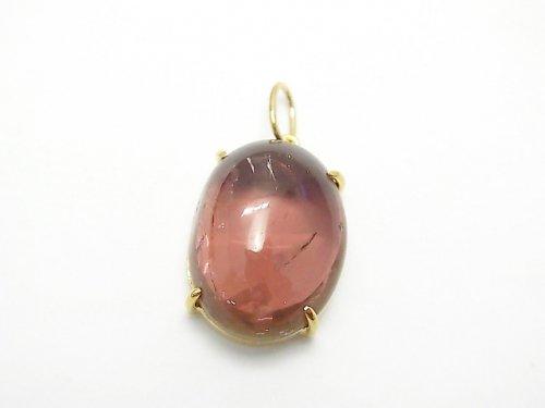 [Video] [One of a kind] Made in Japan!  High Quality Tourmaline AAA Pendant 18KGP NO.117