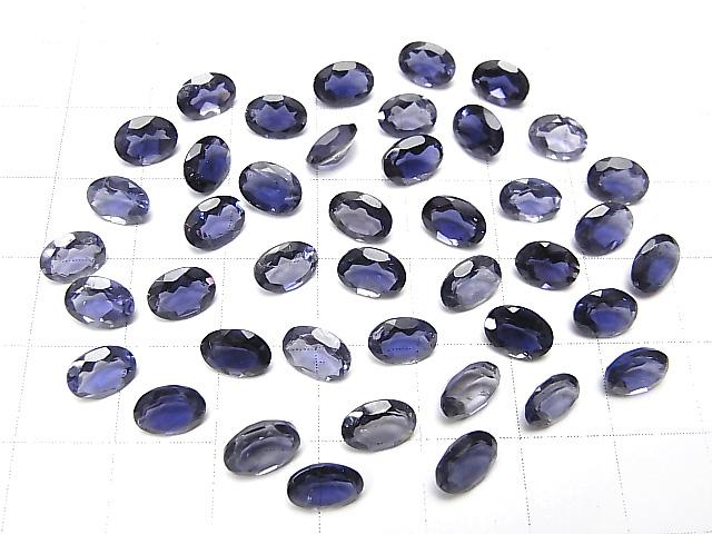 [Video] High Quality Iolite AAA Undrilled Oval Faceted 7x5mm 5pcs $8.79!