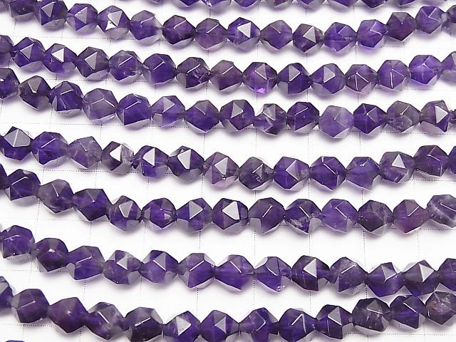 1strand $12.99! Amethyst AA+ 20Faceted Round 6mm 1strand beads (aprx.15inch/36cm)