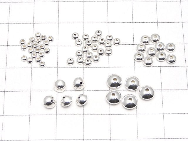 Silver925 Roundel 2.5mm,3mm,4mm,5mm,6mm Pure Silver Finish 20pcs