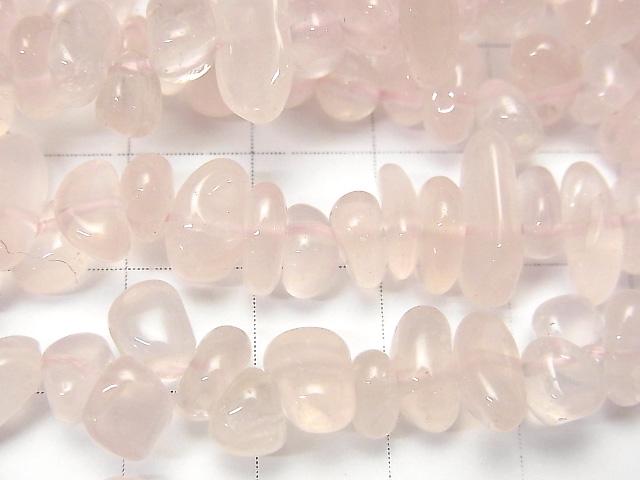 Madagascar Rose Quartz AA++ Small Nugget (Chips) 1strand beads (aprx.15inch/38cm)