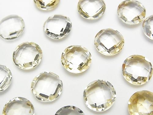 High Quality Light Color Citrine AAA Undrilled Coin Cushion Cut 9x9mm 5pcs $5.79!