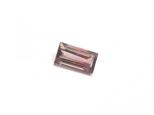 [Video] [One of a kind] Nigeria High Quality Bi-color Tourmaline AAA Faceted 1pc NO.114