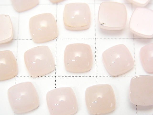 Pink Opal AA++ Square Cabochon 7x7mm 1pc