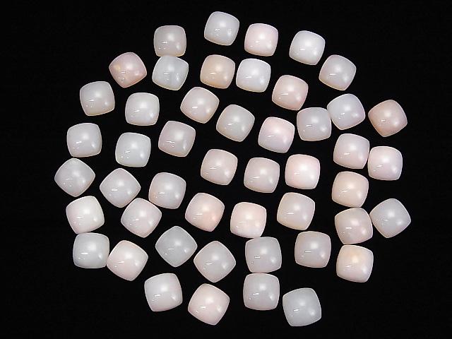 Pink Opal AA++ Square Cabochon 8x8mm 1pc