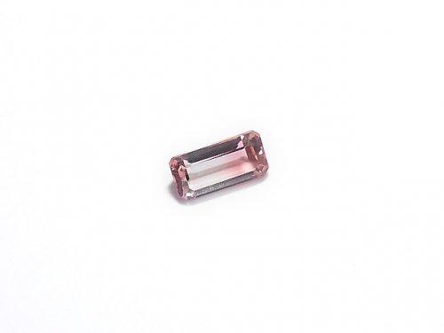 [Video] [One of a kind] Nigeria High Quality Bi-color Tourmaline AAA Faceted 1pc NO.221
