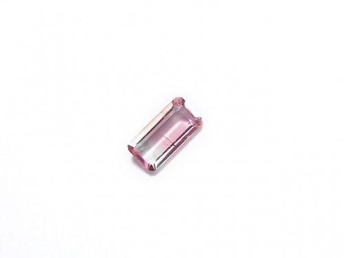 [Video] [One of a kind] Nigeria High Quality Bi-color Tourmaline AAA Faceted 1pc NO.224