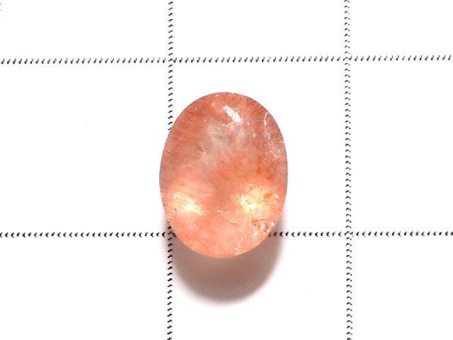[Video] [One of a kind] Natural Strawberry Quartz AAA Undrilled Faceted 1pc NO.2