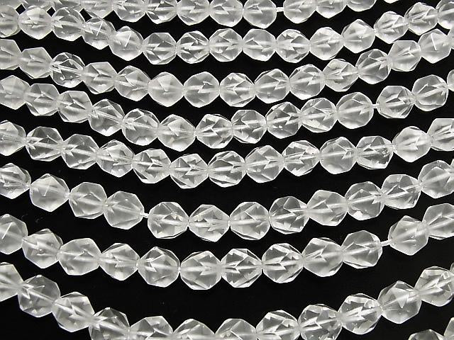 [Video] Milky Quartz AAA 20Faceted Round 10mm half or 1strand beads (aprx.14inch/35cm)