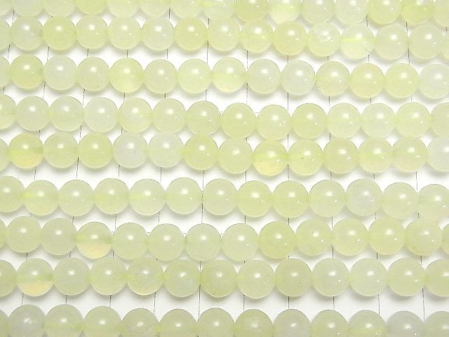 [Video] New Jade Round 8mm 1strand beads (aprx.15inch/36cm)